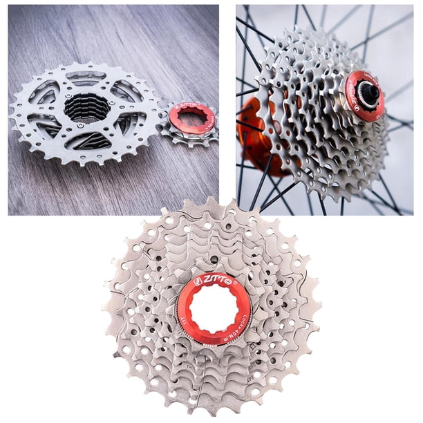 Piñón de cassette de bicicleta de bicicleta 11-23 / 25/28/30/34 8 velocidades 11-28T Sharpla Rueda libre de casete de bicicleta