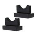thumbnail image 1 of CTIRCHIU 2Set Multi-use Bat Stands Black Wood For Home Decoration, 1 of 8