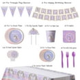 thumbnail image 2 of Unicorn Birthday Decorations for Girls Unicorn Birthday Party Supplies 161pcs, 2 of 5
