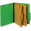 Pendaflex, PFX24083P, Pocket Divider Classification Folders, 10 / Box, Dark Green