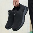 thumbnail image 3 of Men'S Casual Slip-On Loafers, Breathable Mesh Upper, Outdoor Sports Fitness Running Shoes, 3 of 9