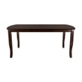 thumbnail image 3 of Miekor Furniture Dark Cherry Finish Simple Design Dining Table with Separate Extension Leaf Mango Veneer Wood Dining Furniture W5U366, 3 of 9