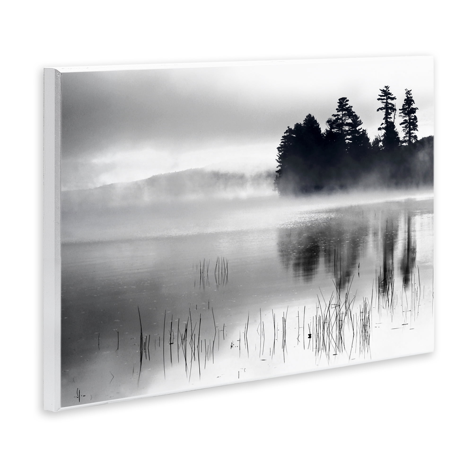 Stupell Industries Serene Lake Reflection Landscape Photography Unframed Art Print Wall Art, 19 x 13