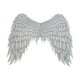 thumbnail image 2 of Grandes alas de ángel para adultos Accesorios de disfraces de hadas Alas decorativas Tela no tejida impresa para fiesta Carnaval de Halloween Mardi , Blanco Colco alas de ángel adulto, 2 of 8