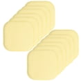 thumbnail image 2 of Honeycomb Memory Foam Chair Cushion Pad 16" x 16" Non-Slip Back 12 Pack Yellow, 2 of 7