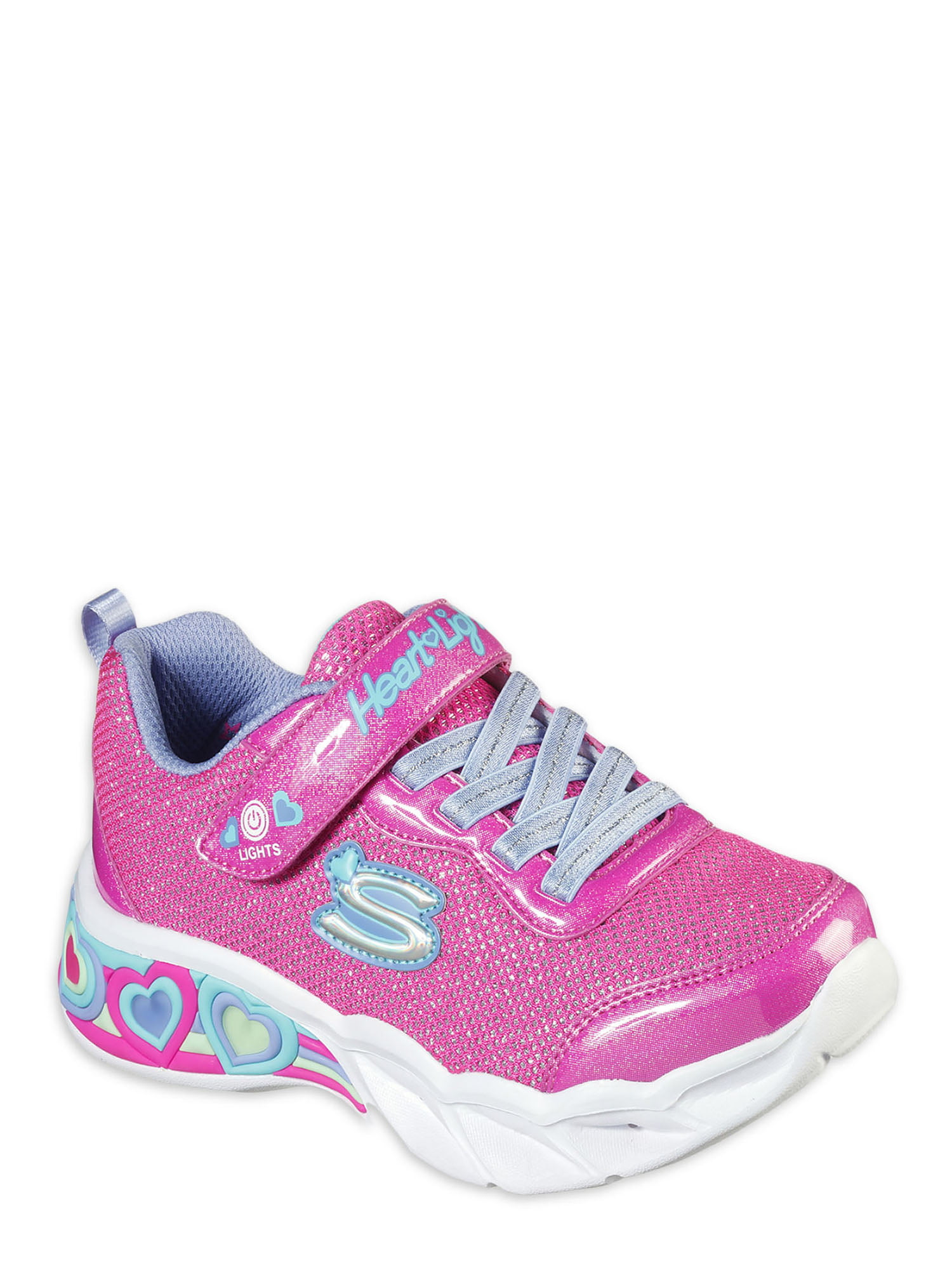 Skechers S Lights: Lights Sneakers (Little Girl Big Girl) - Walmart.com
