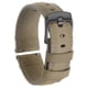 thumbnail image 1 of Rápido Desenganche Auténtico Cuero Reloj Banda 20mm Ancho Flor Vaca Cuero Reloj Correa para Hombres y Mujeres, Gris y Negro, 1 of 8