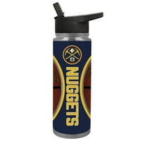 Denver Nuggets 24oz. Jr. Thirst Game Ball Hydration Bottle