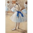 thumbnail image 2 of Degas, Edgar 13x18 Black Ornate Wood Framed with Double Matting Museum Art Print Titled - Dancer, 2 of 4