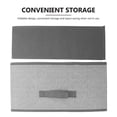 thumbnail image 4 of Nonwoven Drawer Storage Box Grey for Home Use Square Sundries Storage Case, 4 of 5