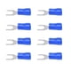 thumbnail image 1 of Terminales de horquilla aislados, 50 piezas, terminales de horquilla, conector de cable tipo U aislado, terminales de horquilla, elegantes y modernos, 1 of 8