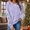 Purple, variant on HOMBOM Womens Crewneck Christmas Sweatshirts Green Pullover Lightweight Long Sleeve Shirts for Womem Xmas Holiday