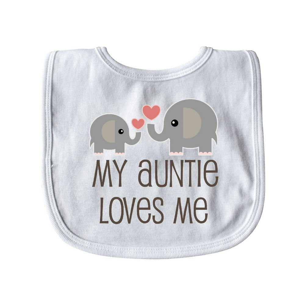 My Auntie Loves Me Baby Bib - Walmart.com - Walmart.com