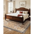 thumbnail image 5 of 7.5x9.5 ft Large Area Rug Vintage Brown Green Anti-Skid Tear-Resistant Machine Washable Low Pile Floor Mat for Living Room Bedroom, 5 of 8