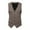 Khaki, variant on Herrnalise Jackets for Men Men's Herringbone Tweed Suit Vest Casual Wool Blend Wedding Waistcoat Business Suit Vest Slim Fit Dress Vest Black