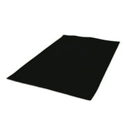 FlooringInc Premium 3/8 Thick Rubber Gym Flooring & Equipment Mats, 4ft x 6ft, Black