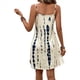 thumbnail image 3 of Vestido de Verano para Mujer, con Tirantes Finos, Informal, Estampado, Bohemio, Floral, para Playa, , Talla S, 3 of 9