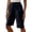 r-1476Navy357, variant on Women Daily Ladies Workout Stretchy Casual Summer Knee Length Shorts For Everyday Wear Easy Care Vacation Solid Color Bottoms