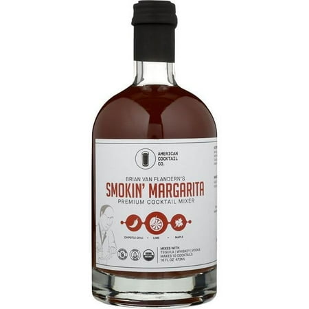 American Cocktail KHFM00330064 Smokin Margarita Premium Cocktail Mixer, 16 fl oz