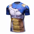 thumbnail image 2 of Playera Compresión Gym Vegeta Battle Damage, 2 of 4