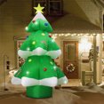thumbnail image 2 of Fashionlite 9ft Christmas Inflatable Xmas Tree with Multicolor Changing LED Lights Airblown Yard Decorations, Blow Up Inflatables for Indoor Outdoor Home Garden Family Prop Lawn Decoration, Green, 2 of 7