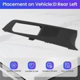 thumbnail image 5 of For Peugeot Door Interior Trim Panel Handle Trim Cover 98011479ZD,D, 5 of 5