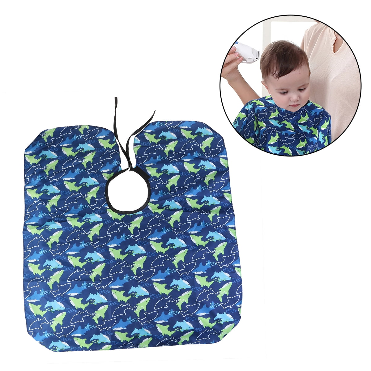 NUOLUX Kids Cape Hair Cutting Capes Haircut Stylist Apron Child