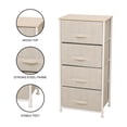 thumbnail image 4 of LCM Home Fashions 
4-DRAWER FOLDABLE STORAGE CHEST, 4 of 5