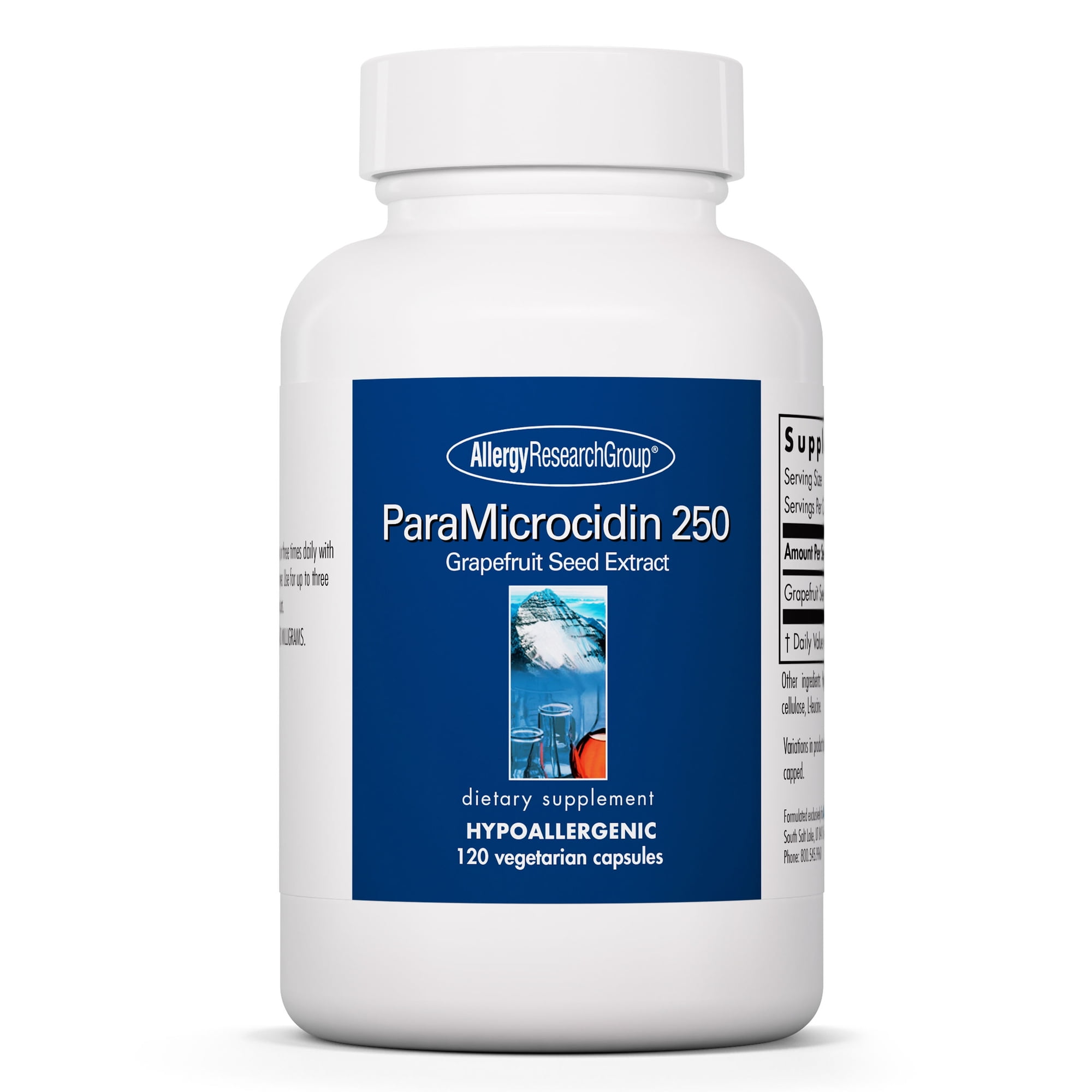 Allergy Research Group ParaMicrocidin 250mg Grapefruit Seed