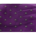 thumbnail image 4 of oneOone Georgette Viscose Fabric Lotus Block Printed Fabric 1 Yard 42 Inch Wide, 4 of 4