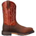 thumbnail image 5 of Ariat 10006961 Workhog Wide Square Toe Steel Toe Pull On Work Boots for Men, Dark Earth & Brick - 10.5 Narrow, 5 of 5