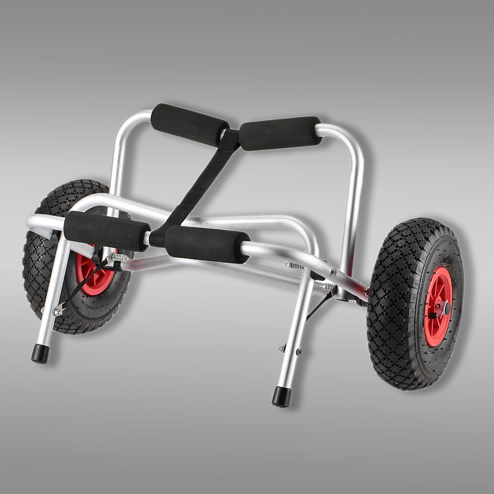 Details about   Foldable Kayak Trolley Energy-saving Two-wheeled Carrier Cart fr Canoe Boat Y1S1