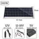 thumbnail image 4 of Kit solar de 300 W con panel solar flexible, módulo fotovoltaico monocristalino + controlador de 20 A para carga de baterías de barcos, coches, autocaravanas, casas y cobertizos., 4 of 6