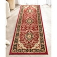 thumbnail image 2 of Noble Medallion Red Green Ivory Light Blue Black Persian Floral Oriental Formal Traditional Area Rug Shed Free Modern Contemporary Transitional Soft Living Dining Room Rug, 2 of 7