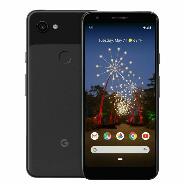 Refurbished Google Pixel 3a XL 64GB Factory GSM Unlocked T Mobile AT T LTE Smartphone Black 