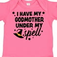 thumbnail image 4 of Inktastic I Have My Godmother Under My Spell with Cute Witch Hat Boys or Girls Baby Bodysuit, 4 of 5