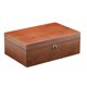 thumbnail image 3 of Caja de reloj con brazalete de madera, vitrina de reloj a prueba de polvo, caja de almacenamiento de colección, protección de reloj con , regalo de cumpleaños 7 almohadillas Sunnimix Caja de reloj, 3 of 8