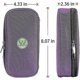 thumbnail image 2 of Insulin Cooler Bag Diabetic Bag - Medication Diabetic Insulated Portable Cooler Bag With 2 Ice Packs (purple), 2 of 5