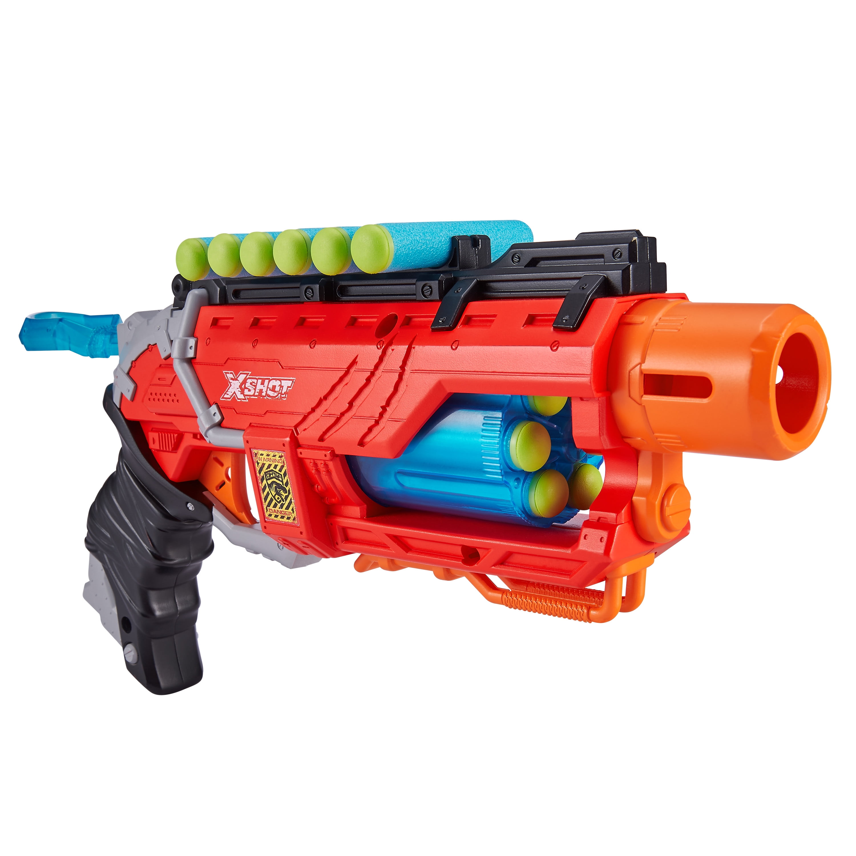 XSHOT Dino Attack Ultimate Dino Attack Combo (2x Blasters, 48 Darts, 6 Eggs) by ZURU), For Ages 8+