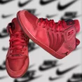 thumbnail image 2 of Ni - ke Men’s Ni - ke AIR JORDAN 1 Flight 4 Premium Red Suede Mid Top Sneakers | US 11 |GUC, 2 of 5