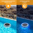 thumbnail image 4 of KAKOWELY Floating Pool Light Solar Floating Pool Light Waterproof Swimming Pool Light Garden Yard Pool Light4.33"X4.33"X0.98", 4 of 5
