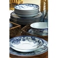 thumbnail image 2 of Kütahya Porselen , Blurry - Blue White Dinner Set (24 Pieces), 2 of 5