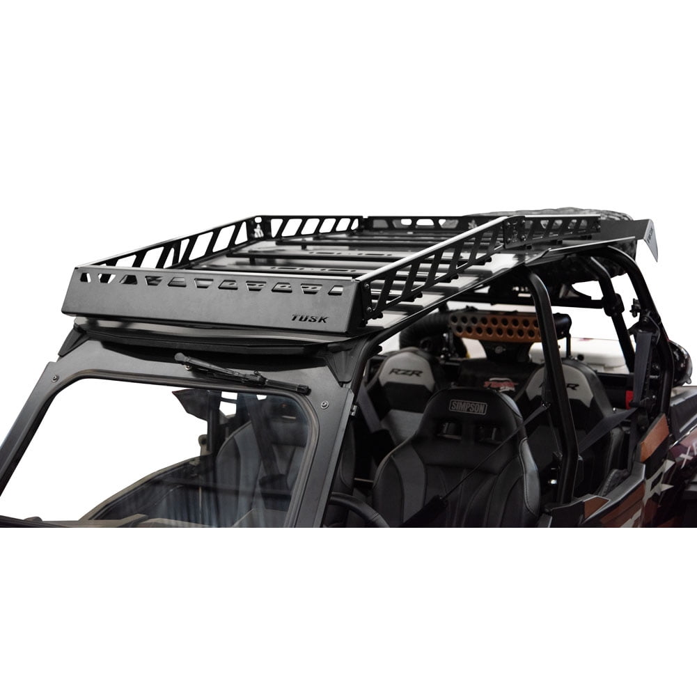 Tusk UTV Adventure Roof Rack Rack with Tusk Force Aluminum Roof For