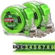 thumbnail image 1 of Cinta de Acero Fluorescente GreenGlowPro 1 Pza 5mx25mm ABS y Acero al Carbono Transparente y Verde VentDepot, 1 of 1