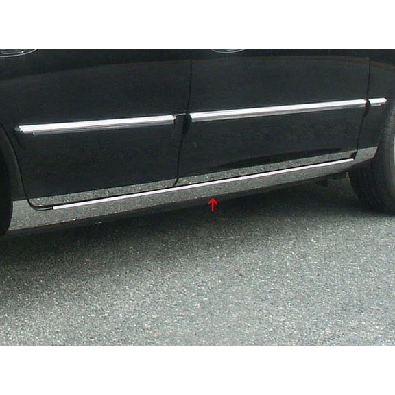 Stainless Steel Rocker Panel Trim 8Pc Fits 2001-2006 Kia Optima TH24805 QAA