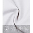 thumbnail image 6 of Lavenicole Men's Golf Work Pants 30" 32" Classic Fit Stretch Flat Front Casual Dress Pants with Pockets White, 6 of 6