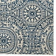 thumbnail image 2 of Outdoor Washable Ormond Ivory & Blue 2' x 3' Accent Rug, 2 of 9