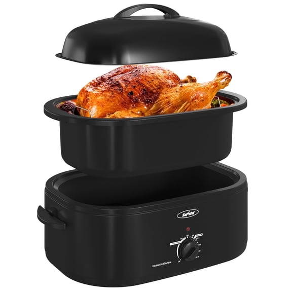 Sunvivi 1450 W 20 qt Electric Rotisserie and Roaster Oven