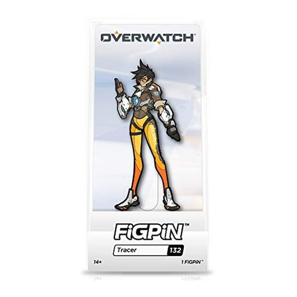 FiGPiN Overwatch: Traceur - Épinglette de Collection avec Vitrine Premium