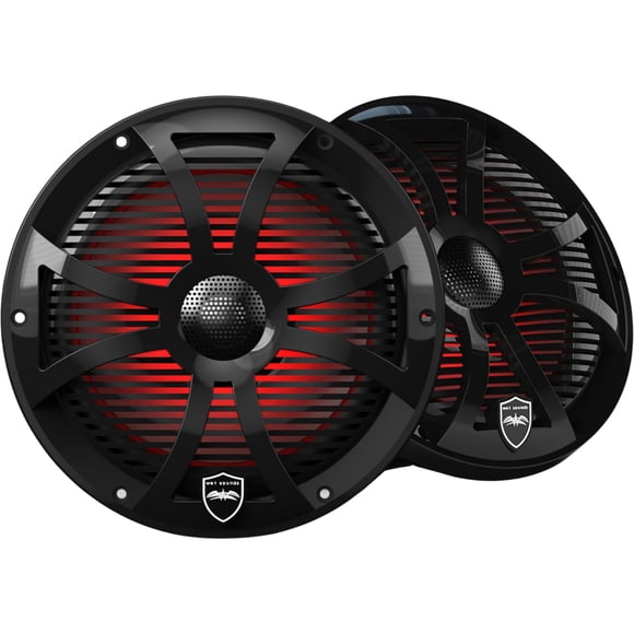 Bocinas Coaxiales Marinas Wet Sounds REVO 8 SW-B 300 Watts 8 Pulgadas 4 Ohms Color Negro Wet Sounds REVO8SWB
